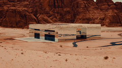 Maraya Concert Hall in Al-Ula Saudi Arabia largest mirrored building