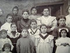 Portrait of Laura Vicuña, Chilean beatified child known as martyr and protector of the family