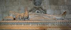 Tomb of Vasco Da Gama at Jeronimos Monastery in Lisbon, Portugal