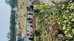 Scenic view of Boramae Park with lush greenery and walking paths