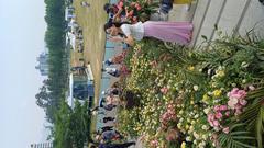 Rose flowers in Boramae Park