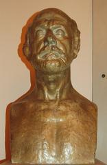 Bust of Auguste Perret by Antoine Bourdelle in Salle Cortot Paris