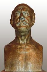 Bust of Auguste Perret by Antoine Bourdelle in Salle Cortot Paris