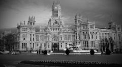 Cybele Palace and Fountain of Cybele in Madrid