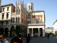 Exterior view of Caffè Pedrocchi in Padua Italy