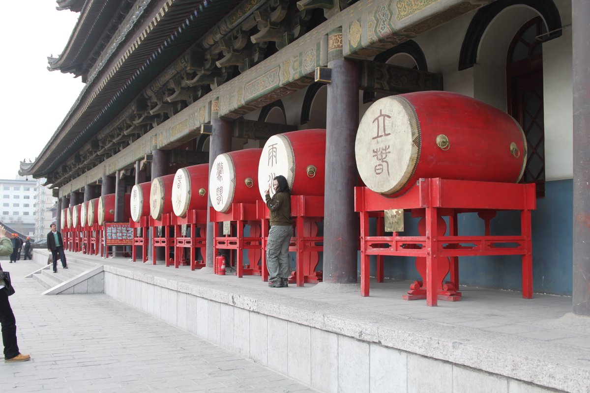 Historic Drum Tower in Xi'an China during 2011 visit