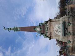 Royal Palace of Brussels in Belgium on a sunny day