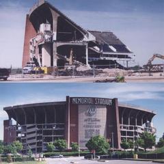 Demolition of Memorial Stadium