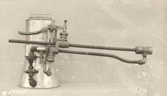 Pneumatic paint sprayer used on US Army railroad cars at Camp Pullman, La Rochelle, France, 1918