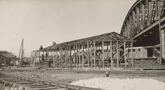 Paint shop mixing room building at Camp Pullman in La Rochelle France October 1918