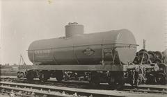 US Army tank car built by Camp Pullman at La Rochelle France August 1918