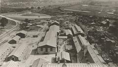 US Army railroad car assembly lines at Camp Pullman in La Rochelle France August 1918