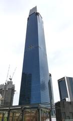 The Exchange 106 skyscraper in Kuala Lumpur on a clear day