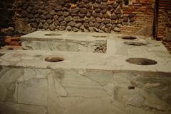 Thermopolium in Pompeii showing ancient food and drink counters