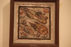 Roman mosaic depicting ducks from the House of the Wild Boar in Pompeii