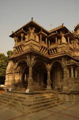 Hatheesing Jain Temple in Ahmedabad with intricate carvings and domes