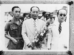 Arrival of the ship Le Ti Chun at Kemajoran, Jakarta, Indonesia on October 24, 1946