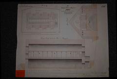 Plans of the wartime ammunitions depot Jost in Luxembourg Federal Fortress