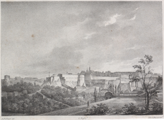 Luxembourg Castle surrounded by greenery and trees
