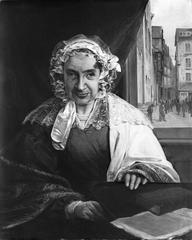Portrait of 96-year-old Gutle Rothschild by Moritz Daniel Oppenheim