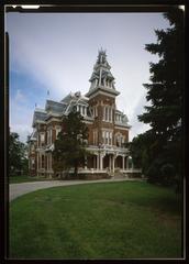 Harvey M. Vaile Mansion in Independence, Missouri, historic Victorian mansion exterior view