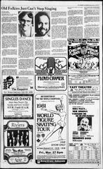Front page of The Cincinnati Enquirer newspaper from March 15, 1981