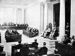 Opening of the Volksraad by Governor-General Van Limburg Stirum on May 18, 1918, on Java