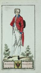 Uniform of professors at Moscow University in the late 18th century