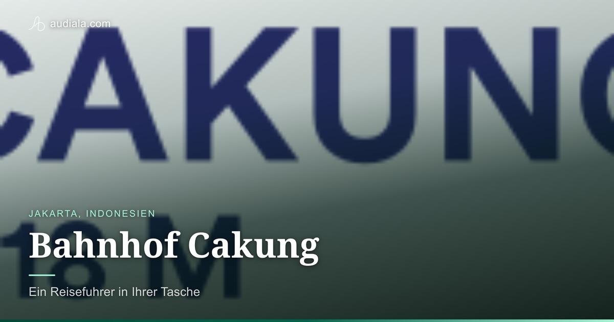 Photo of Cakung Railway Station