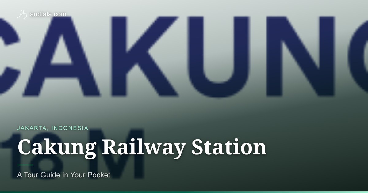 Photo of Cakung Railway Station