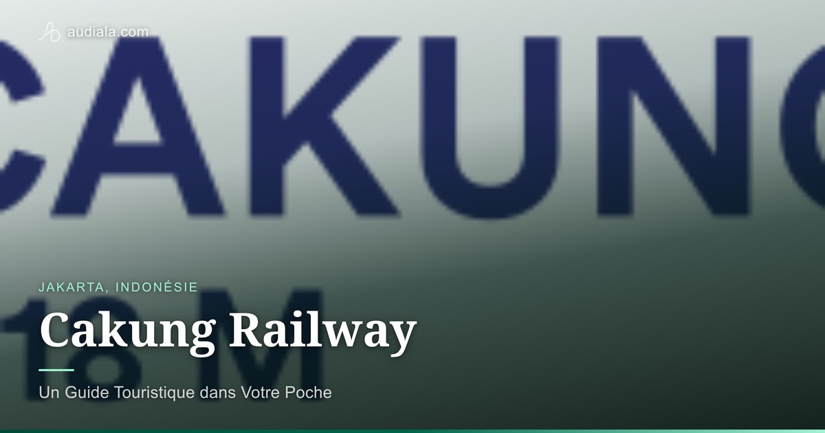 Photo of Cakung Railway Station