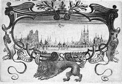 Timeline of the history of Reims displayed on RM 416
