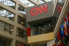 CNN Center building in downtown Atlanta Georgia