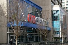 CNN Center building at Marietta Street Atlanta Georgia USA