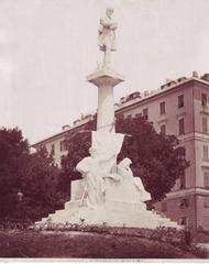 Monument to Giuseppe Mazzini in Genoa by Celestino Degoix