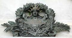 Monument to Giuseppe Mazzini in Genoa Italy by Pietro Costa