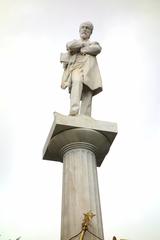 Monument to Giuseppe Mazzini in Genoa Italy sculpted by Pietro Costa