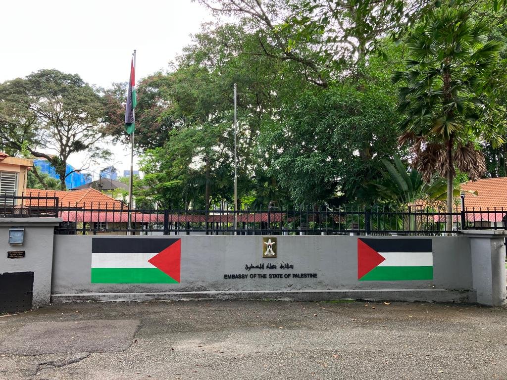 Embassy of the State of Palestine in Kuala Lumpur Malaysia building exterior