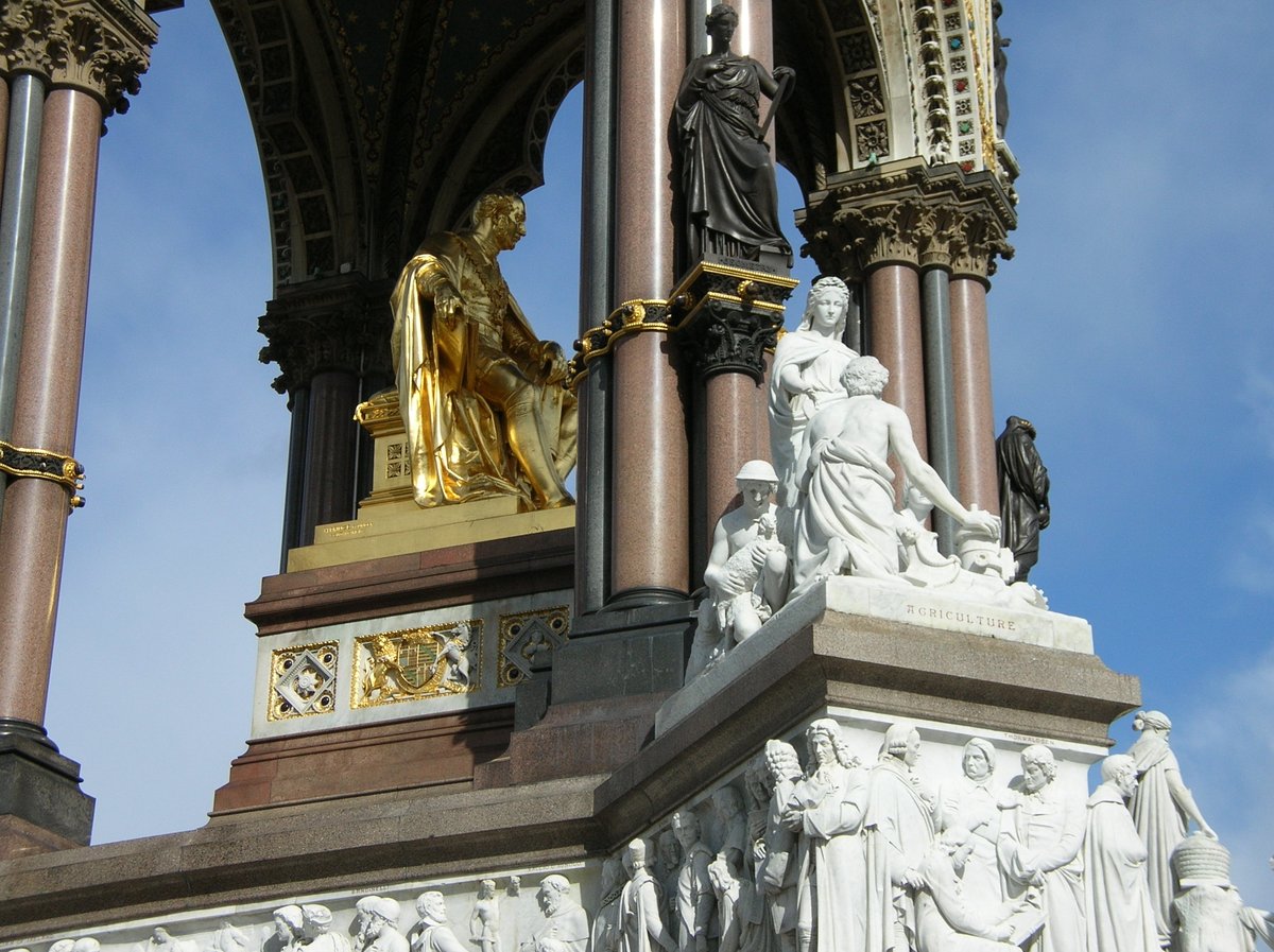 Albert Memorial Agriculture Group sculpture