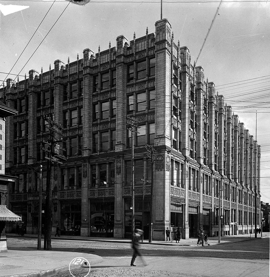 299 Queen Street West Methodist Church offices building at southeast corner of Queen and John streets in Toronto 1919