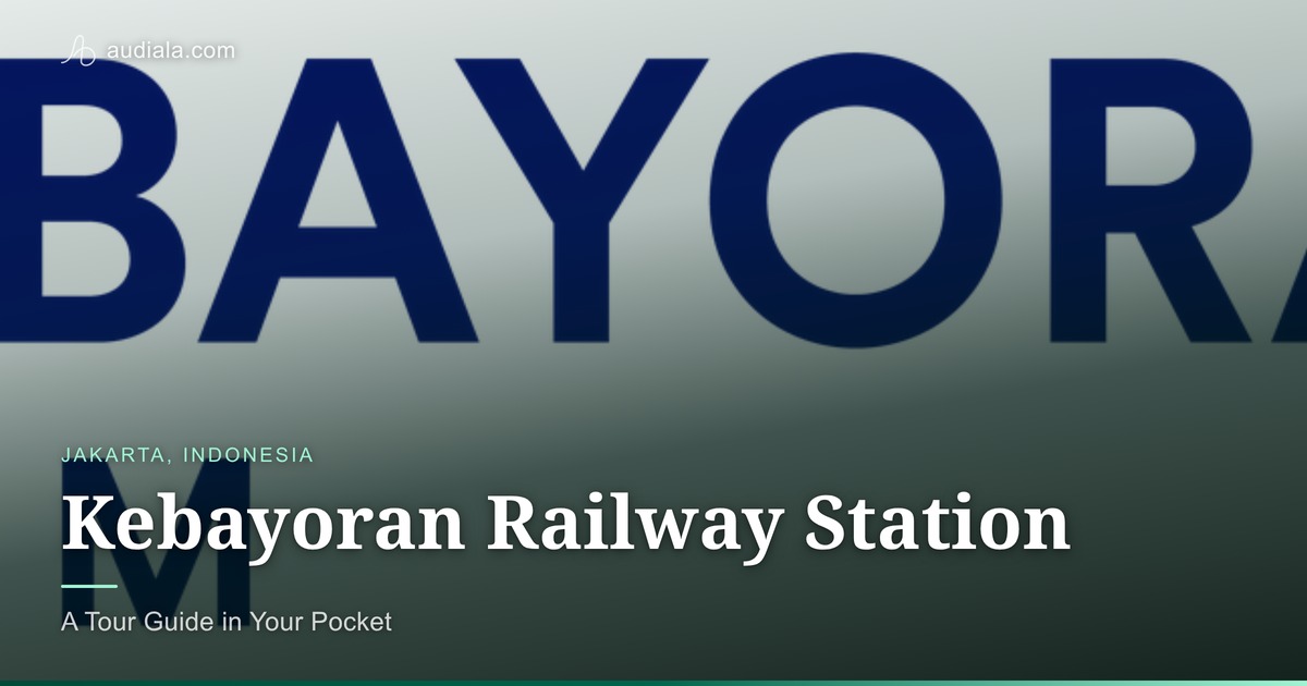 Photo of Kebayoran Railway Station