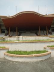 Elpidio Quirino Monument at Quirino Grandstand in Rizal Park Manila Philippines