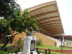 Elpidio Quirino Monument at Quirino Grandstand Rizal Park Manila Philippines