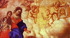 Appearance of Our Lady to Saint Bernard by Frei Ricardo do Pilar