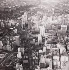Aerial view of downtown São Paulo with numerous buildings and streets