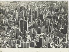Aerial view of Vale do Anhangabaú in São Paulo, Brazil