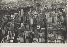 Aerial view of downtown São Paulo city with buildings and streets