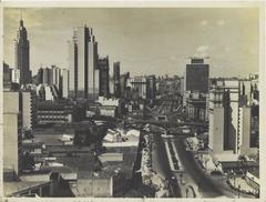 Panoramic view of downtown São Paulo, Brazil