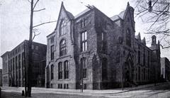 Historic Academy of Natural Sciences of Philadelphia building from 1876 to 1909