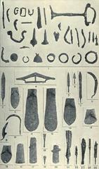 Catalogue page of prehistoric antiquities from Adichanallur and Perumbair showing items numbered 26 and 29